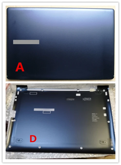 

New laptop Top case lcd back cover /bottom case for Samsung NP 930X5J 940X5J BA61-02523A BA98-00219A metal material dark blue