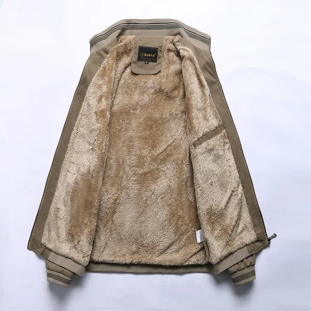 2021 Autumn Men Jackets 100% Cotton Chaqueta Casual Solid Fashion Vintage Warm Vestes Coats High Quality M-5XL Winter Jacket Men 2