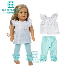 Одежда для куклы подходит 45 см Американская кукла аксессуары Досуг Домашний набор, платье принцессы