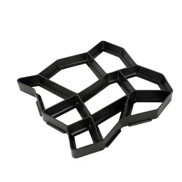 Kerti Burkolat Cement Tégla Beton Formák Barkáit Műanyag Út Készítő Kőút Penész Újrafelhasználható Dekorációs Szerszámok