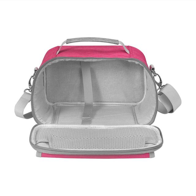 Storage Bag Spacious Portable Carrying Case For Cricut Joy With 2 Visible Zipper Pockets Multiple Compartments