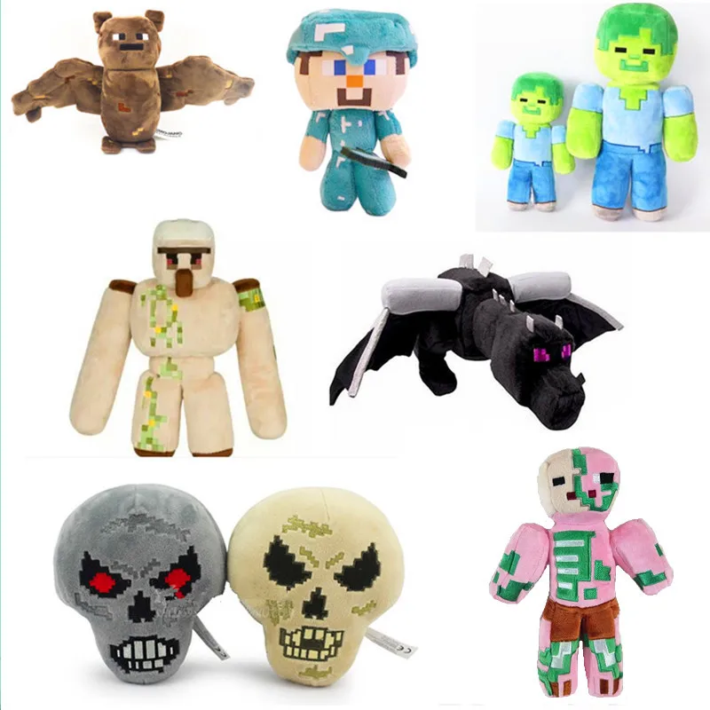 Juguetes de Peluche Kawaii ZK20 para niños, muñecos de Peluche de dragón Ender, oveja, regalo de cumpleaños