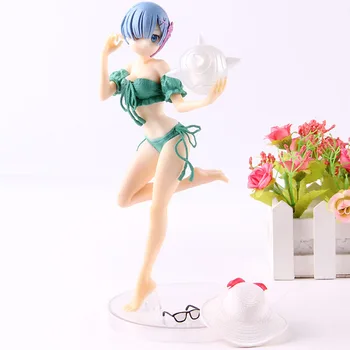 

Re: Zero Starting Life in Another World Rem School Uniform Swimsuit Rem Ver. PVC Action Figure Collectible Model Toy Girl Gift