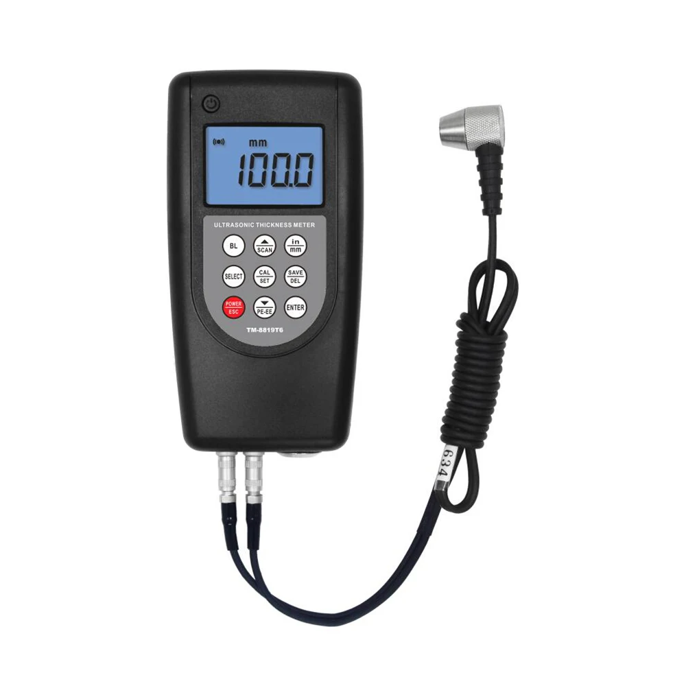 

LANDTEK TM-8819-T6 Ultrasonic Thickness Gauge Measuring Thickness and Corrosion of Pressure Vessels,Oil Storage Tanks,Etc.