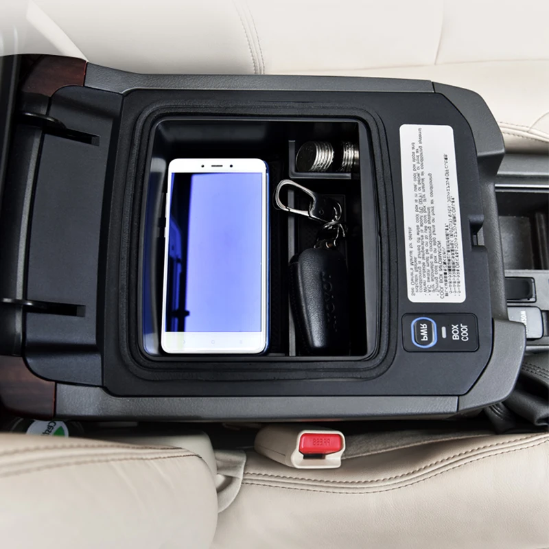 Для Toyota 4runner 2010- центральной консоли подлокотник коробка для хранения в автомобиле, контейнер для стайлинга лоток организатор аксессуары ванной комнаты