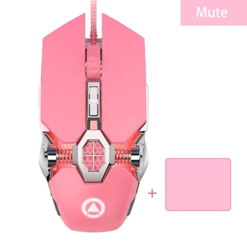 

Wired Macro Programming Metal Mechanical Mouse LED Breathing Light Gaming Mouse
