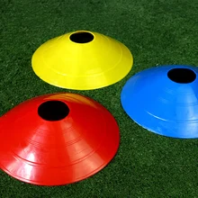 15pcs/25pcs Agility Disc Cones Set Multi Sport Training Space Cones Set Durable Plastic for Soccer Football Ball Game Disc
