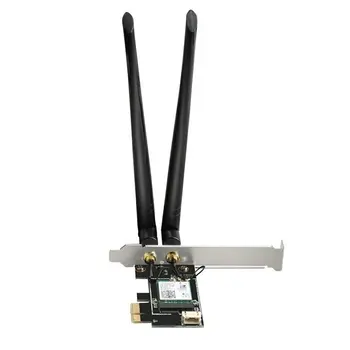

PCI Express WiFi Card Gigabit for AX200 Dual Band 2.4G/5Ghz Bluetooth 5.0 Wireless Adapter Card