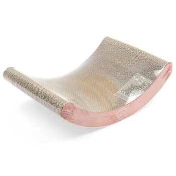 

Cat Corrugated Paper Bed Cat Scratch Board Cat Toy Sofa Wearable Easy Clean Corrugated Scratcher Grinding Claw Core