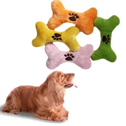 Плюшевые игрушки для домашних животных собачка, звук, игрушка в форме кости Щенок Кот жужжащий скрипач игрушка