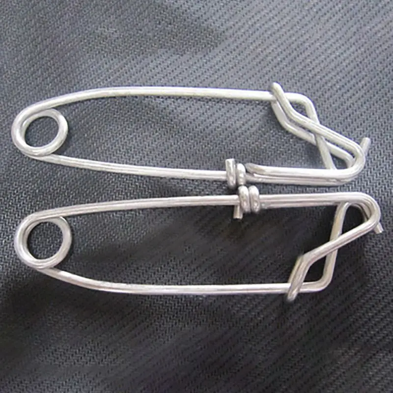 

10pcs Durable Cage Hook Silver Fishing Net Hook Durable Thick Not Easy To Deform Tension Is Large Hanging Crab Heavy And