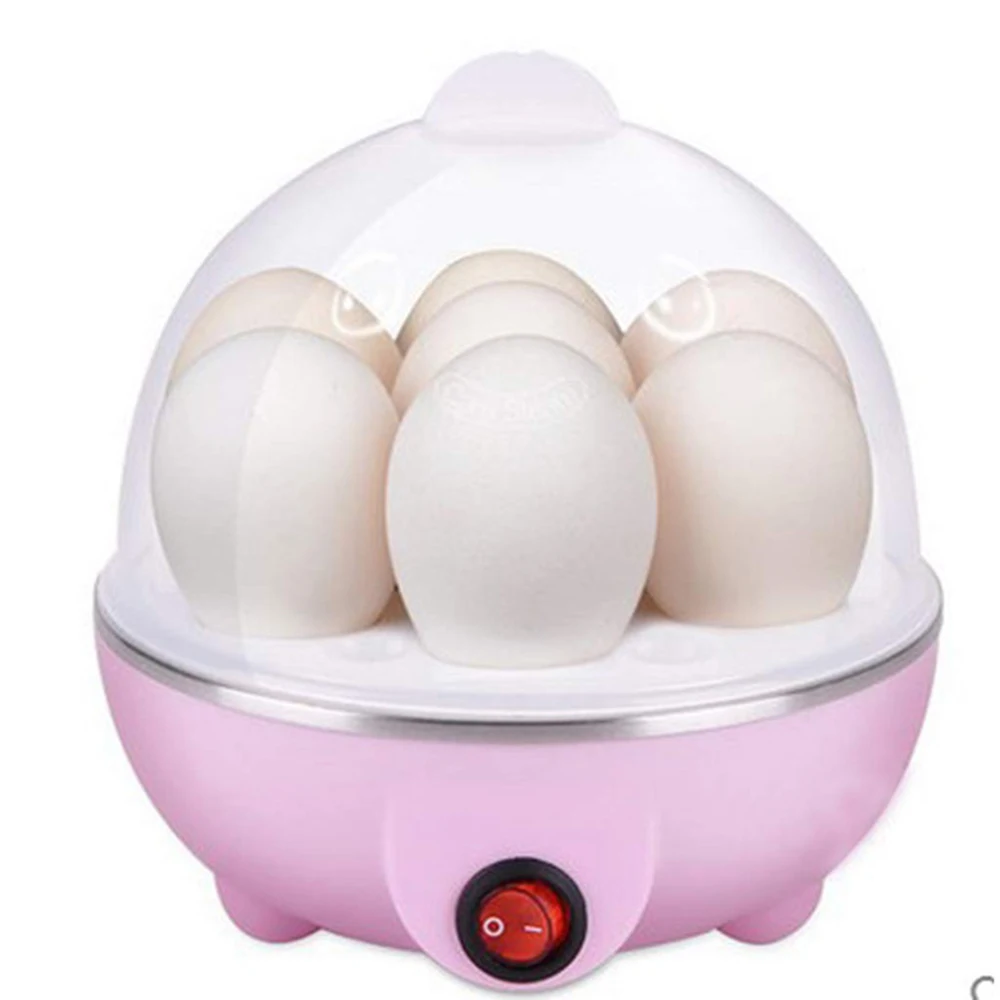 

Electric Egg Cooker, Omelet, Scrambled, Soft, Medium, Hard-Boiled Boiler with Auto Shut-Off and Buzzer