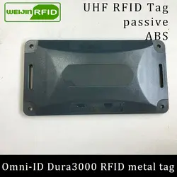 UHF RFID Анти-металлический тег omni-ID Dura 3000 dura3000 915 МГц 868 м Alien higgs3 EPCC1G2 6C прочный АБС смарт-карта пассивные RFID метки