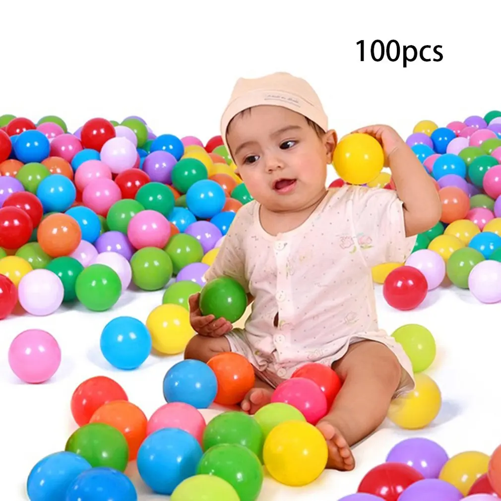 

Colorful Funny Soft Swim Pool Ocean Balls Tent Plastic Toys Balls Baby Kids Holiday Games Swimming Play Marine Balls