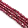 Natural Stone Fine Garnet Beads Faceted Round Scattered Beads 2 3 4 5mm DIY For Bracelet Necklace Jewelry Making Gift ► Photo 3/6