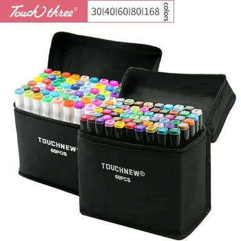 

Freehand Pen Color Student Anime Mark Suit Round Oblique Head Oily Pen 30 Colors 40 Colors 60 Colors 80 Colors 168 Colors