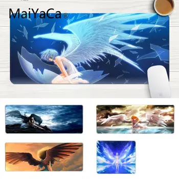 

MaiYaCa New Design Angel Wings Keyboard Gaming MousePads Laptop Gaming Lockedge Mice Mousepad