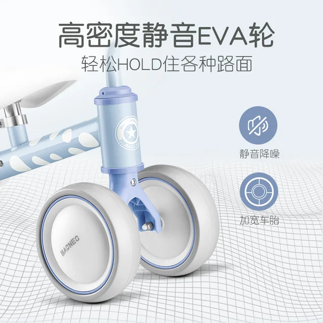 Doki Toy Baby Balance Slide Car Baby Walkers Slide 1 To 3 Years Old Children Walk Car Birthday Gift Popular  Tricycle 2021 New 5