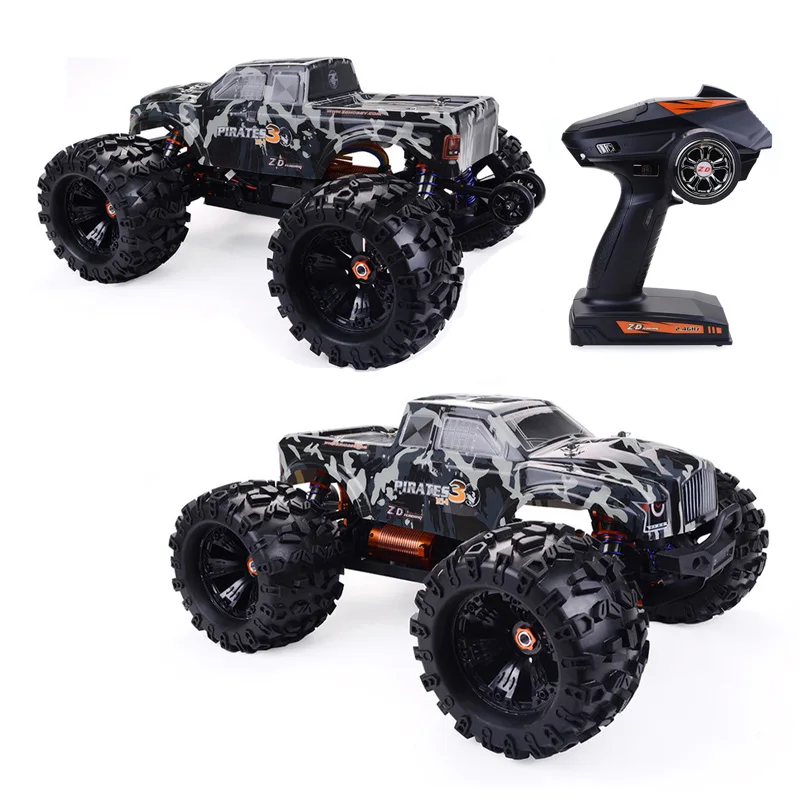 ZD Гоночный Камуфляж MT8 s3 транспортного средства 1/8 2,4G 4WD 90 км/ч электрический бесщеточный ру автомобиль RTR модель