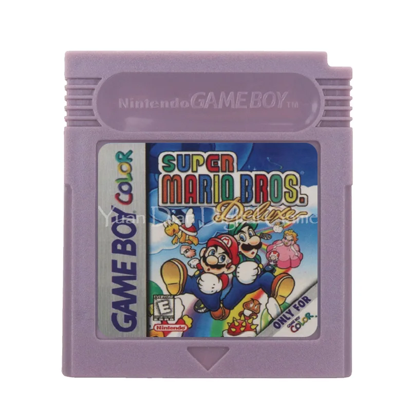 Для Nintendo GBC видеоигры картридж консоль карты Супер Мари Брос английская