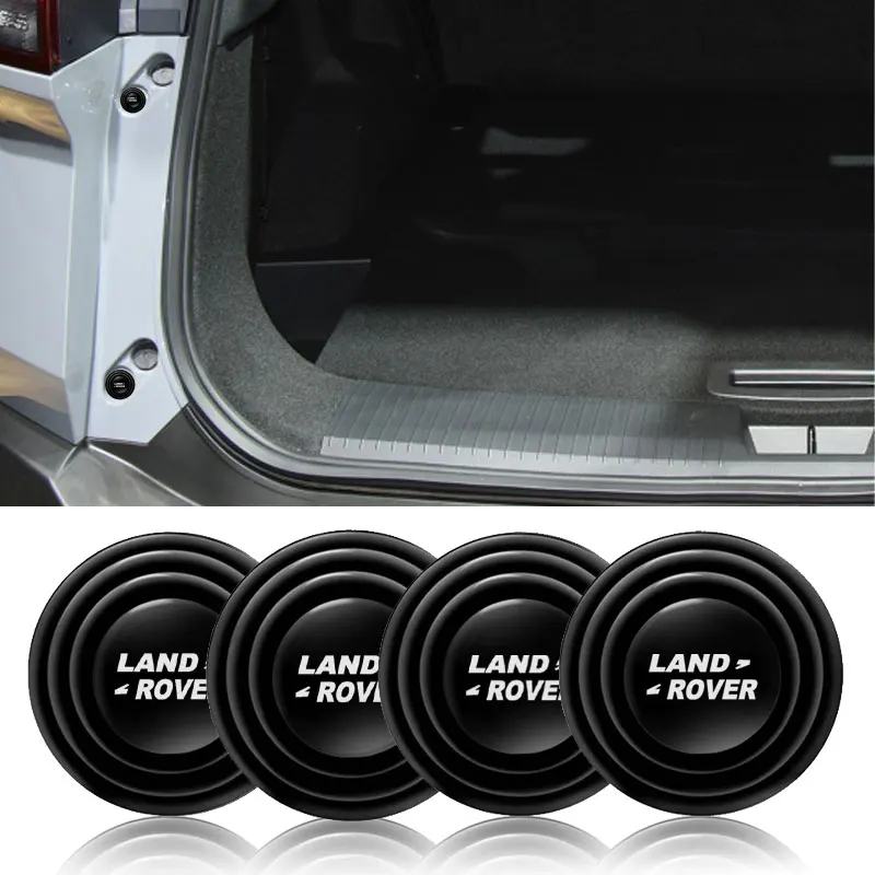 1/2/4pcs Car Door Shock Absorbing Gasket Sound Insulation Pad Shockproof Cushion For Land Rover Freelander 2 DISCOVERY 4 Evoque |