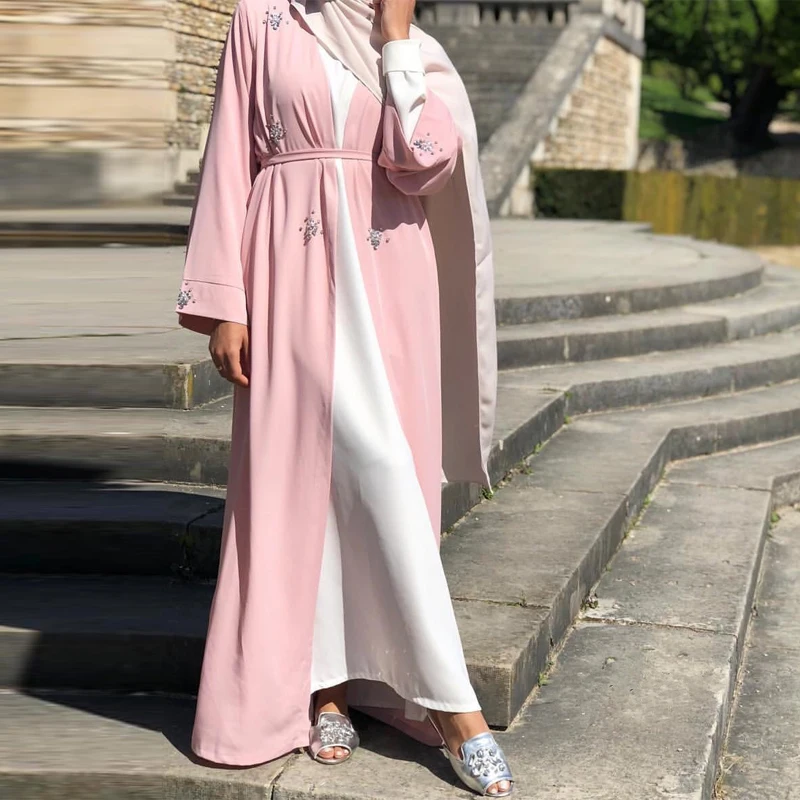Abaya кимоно мусульманское хиджаб платье для женщин Abayas Caftan Marocain Robe Femme Dubai Tesettur Elbise