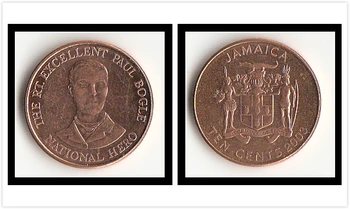 

Jamaican 10 cents America Coins Original Rare Coin Commemorative Edition 100% Real