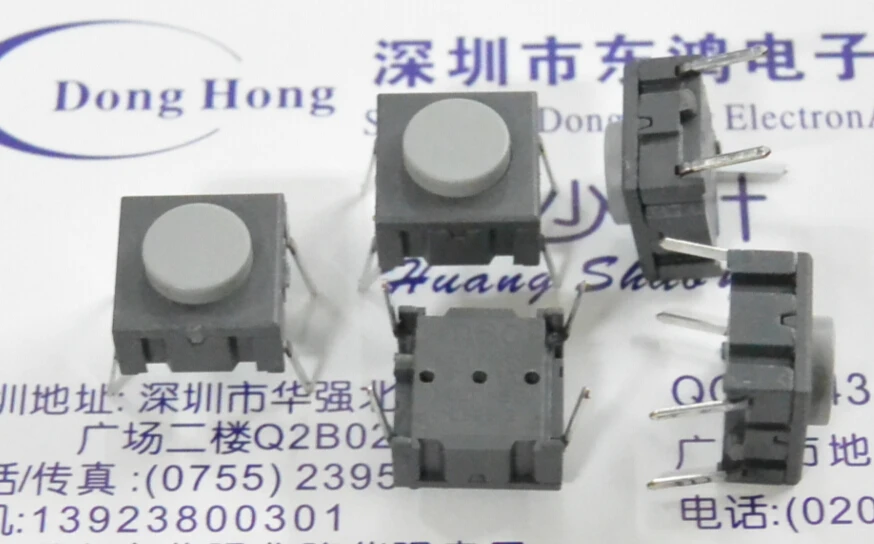 

5PCS/LOT 3CTL3 imported DENMARK, Denmark MEC touch switch, 10*10*6 button, 4 feet 3CTL3