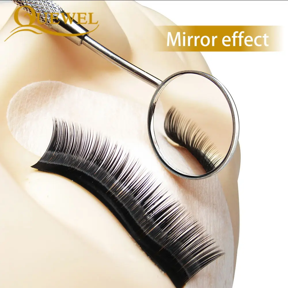 Зеркало для наращивания ресниц с ручкой из нержавеющей стали| |