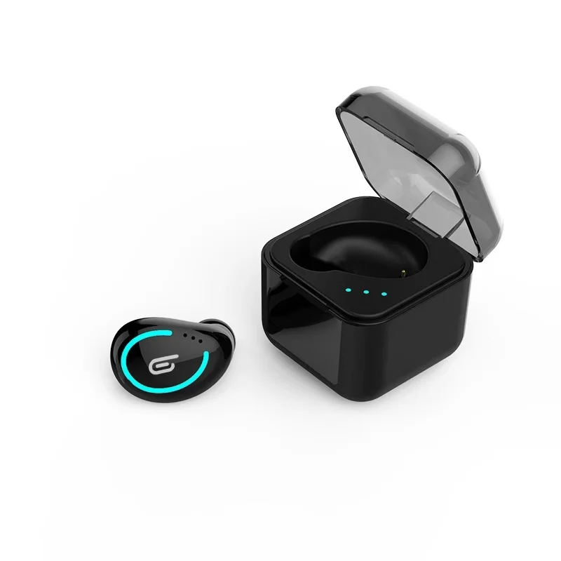 TWS M-B8, Bluetooth наушники с одним ухом, 5,0 дюйма, настоящие беспроводные наушники, спортивные, невидимые, затычки для ушей, сенсорная, водонепроницаемая гарнитура