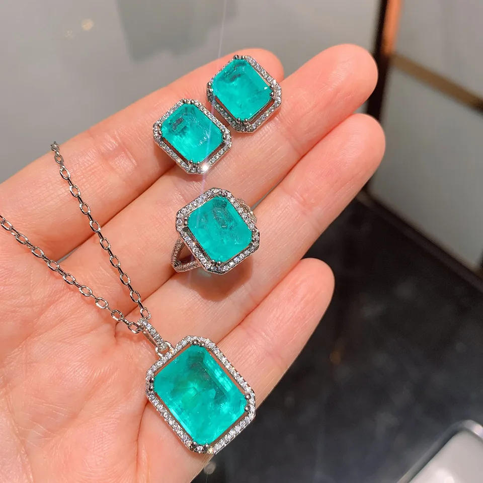 Orecchini con tormalina Paraiba: gioielli fatti a mano in