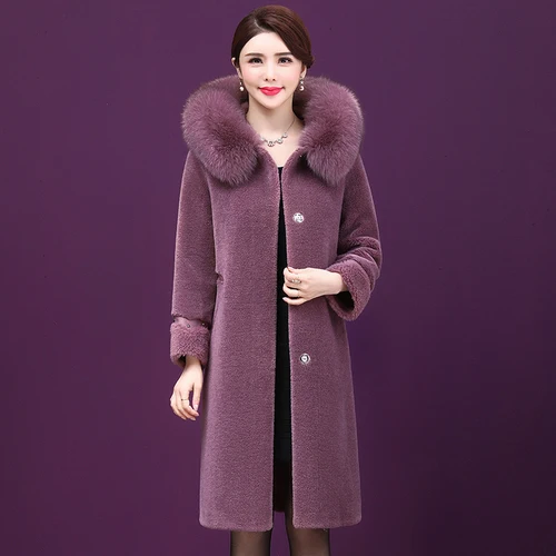 

2019 Autumn Winter New Popular Type Korean Edition Female Coat High Quality Elegant Comfortable Thickened Women Top Plus Size