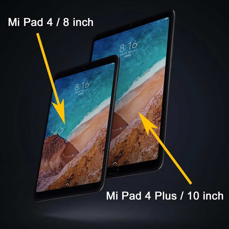 Оригинальный Xiaomi mi Pad 4 Plus 64GB Планшеты Snapdragon 660 AIE 8620mAh 10 1 'ཌ:10 1920x1200 экран камера