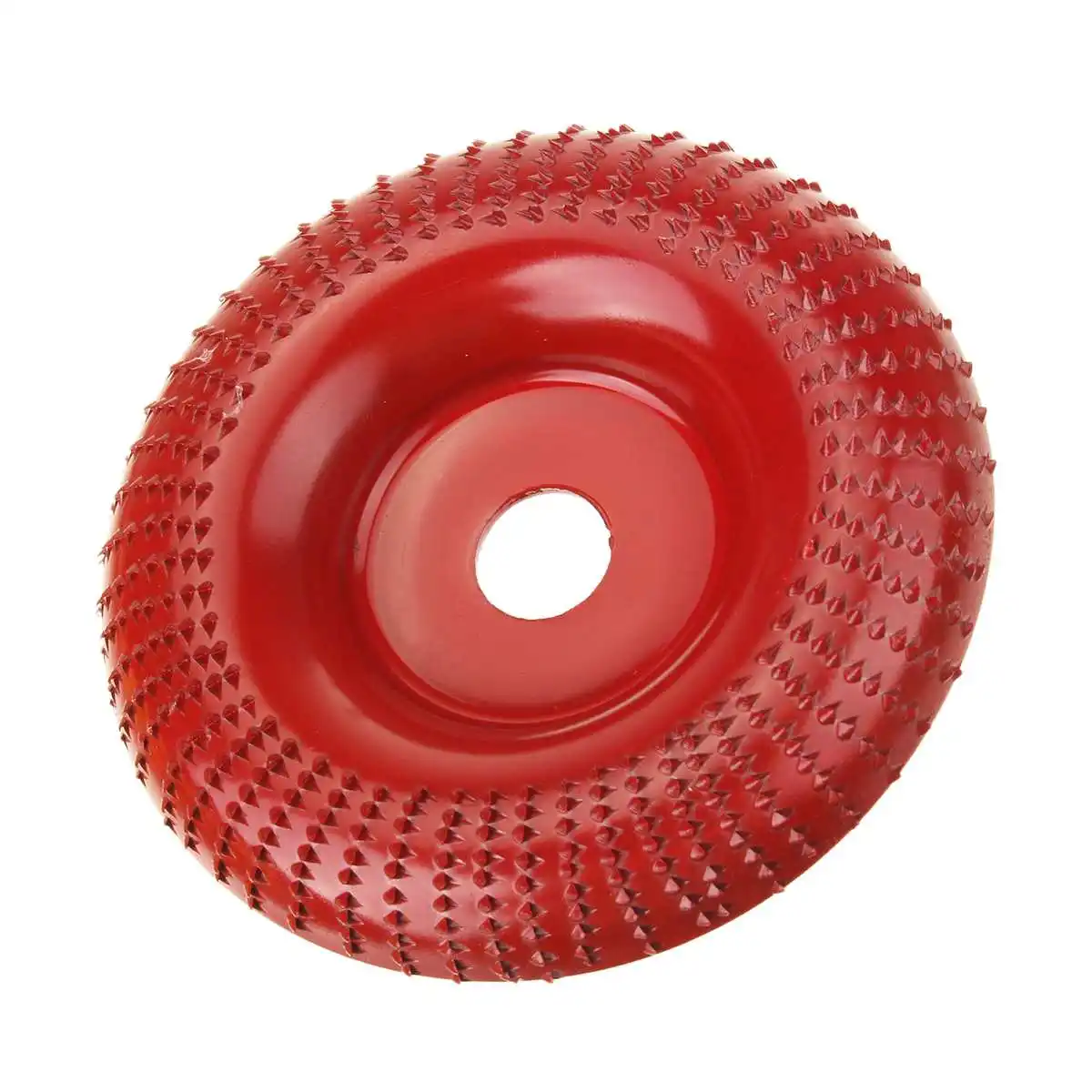 Rueda con disco abrasivo y amoladora angular de madera de 125mm, herramienta giratoria para tallar y dar forma al agujero del carburo de tungsteno ► Foto 2/6