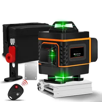 

Dreamburgh 16 Lines 4D Laser Level Green Beam Self-Leveling 360 Degree Horizontal & Vertical Super Powerful Cross Laser level