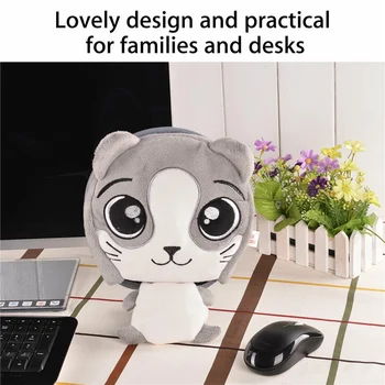 

Cartoon USB Heating Hand Warmer Cute Mouse Pad With Wristband Removable And Washable High Quality Winter Home Office-