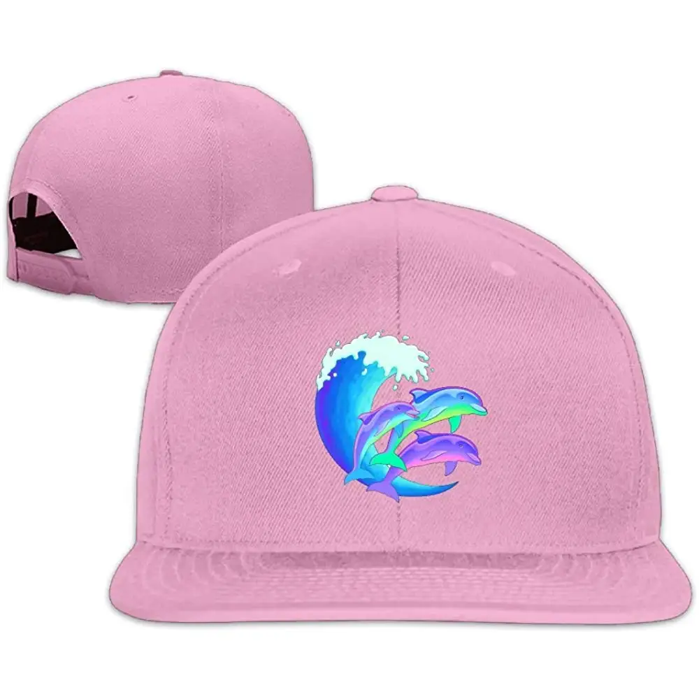 HHNYL Jumping Dolphins Snapback Кепка плоская бейсболка Регулируемая простая пустая Кепка s