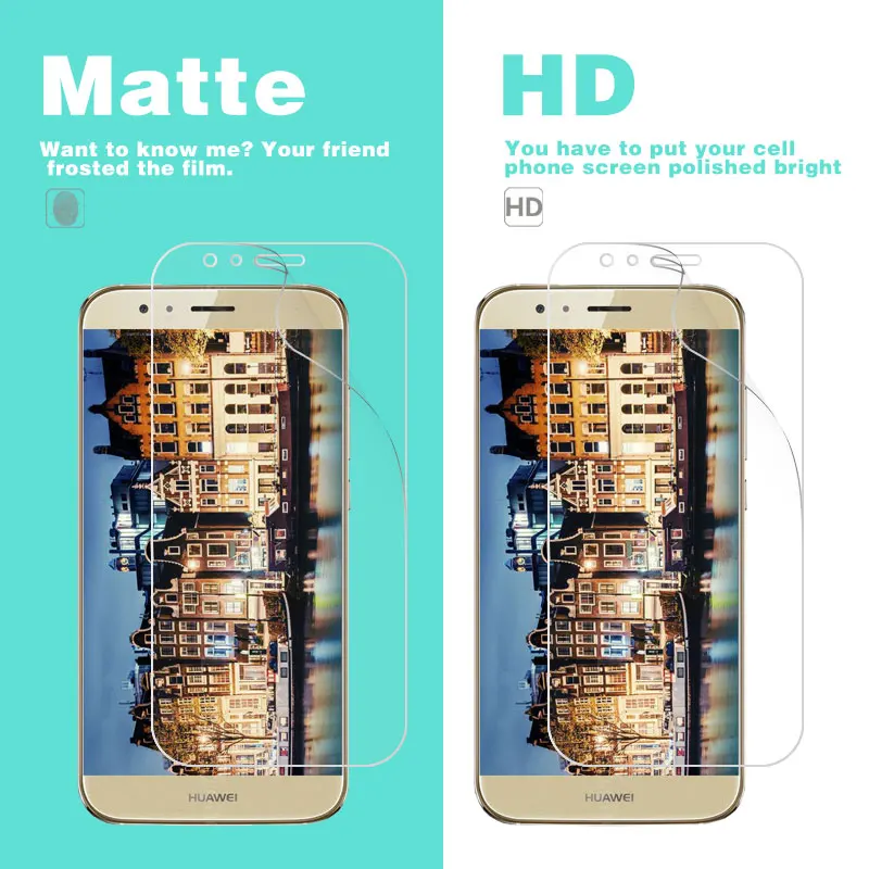 Прозрачная глянцевая пленка HD для Huawei G7 Plus G700 G710 G716 G730 G730L G740 Матовая Антибликовая
