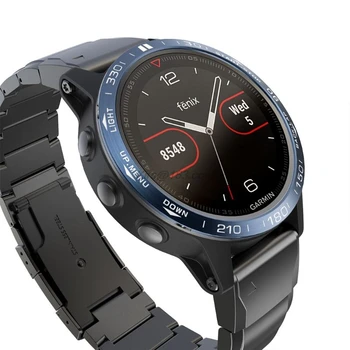 

Dial Scale Speed Protective Case Metal Bezel Ring Cover for Garmin Fenix 5 Kit
