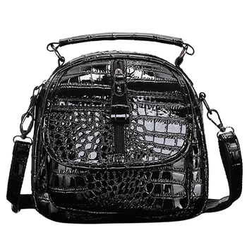 

Women's Messenger Bags High Quality Crossbody Fashion Multifunction Designer Alligator Lady Leather Shoulder Bag Casual Tote Bag