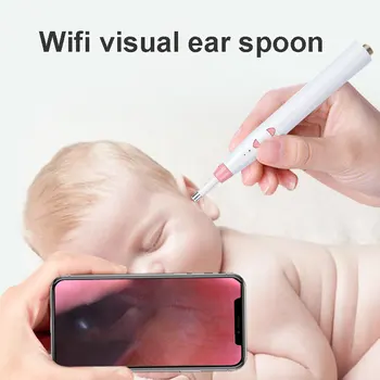 

Practical Durable 2m 70 ° Waterproof Ear Spoon Bore scope Handheld Endoscope Photos Computers Monitoring