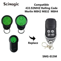 Merlin M832 M842 M844 M430R M230T Garage Door Remote Control 433.92MHz Rolling Code Transmitter 433MHz 1