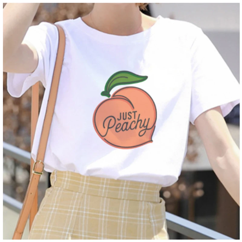 2020 Футболка женская футболка с японским молоком Харадзюку camiseta mujer белая