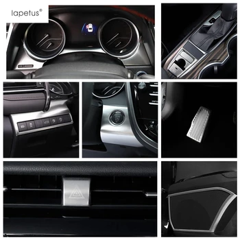 

Lapetus Stainless Steel Interior Refit Kit For Toyota Camry 2018 2019 2020 Side Door Speaker / Dashboard Panel Frame Cover Trim