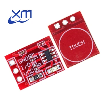 

5pcs NEW TTP223 Touch button Module Capacitor type Single Channel Self Locking Touch switch sensor