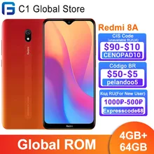 Global ROM Xiaomi Redmi 8A 8 A 4GB RAM 64GB ROM Mobile Phone Snapdragon 439 Octa Core 6.22" 5000mAh 12MP Camera Smartphone