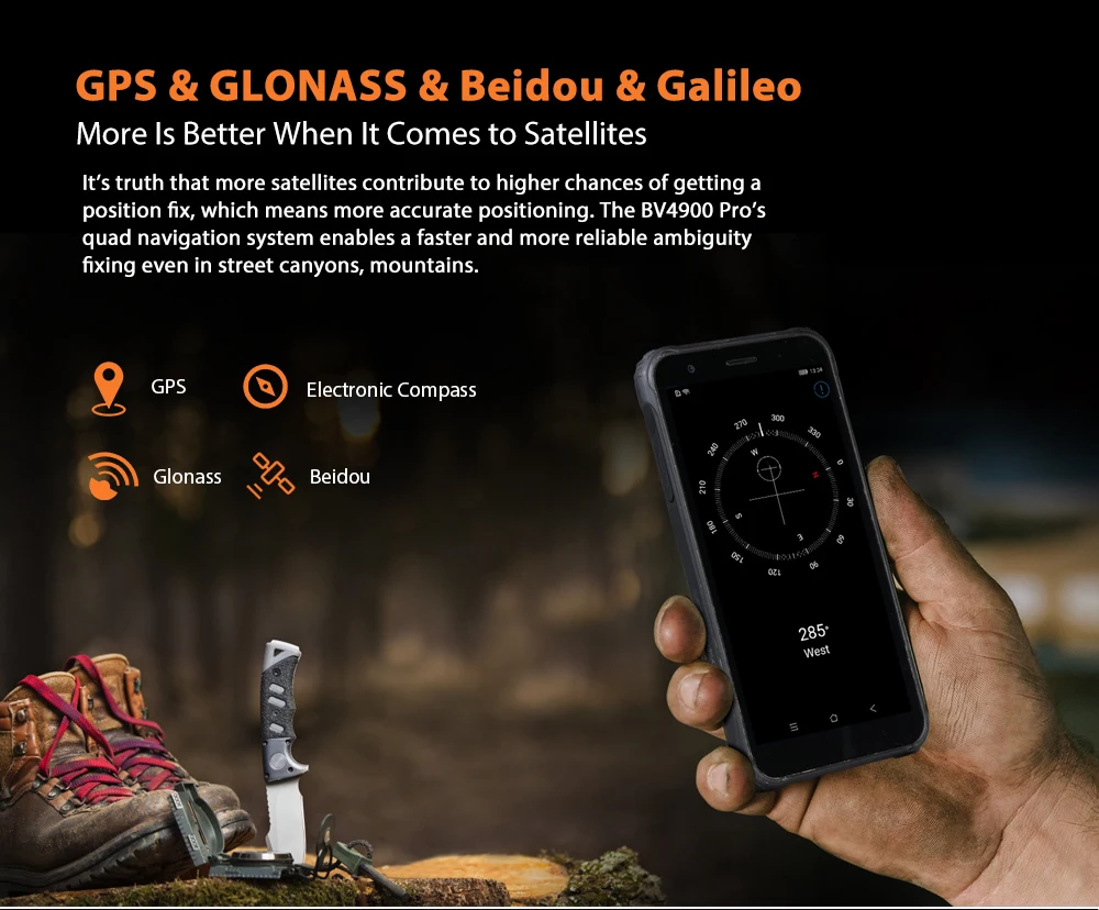 Blackview-teléfono inteligente BV4900 Pro, 4GB + 64GB, 5,7 ", IP68, resistente al agua, Octa Core, Android 10, 5580mAh, NFC, 4G - Imagen 5
