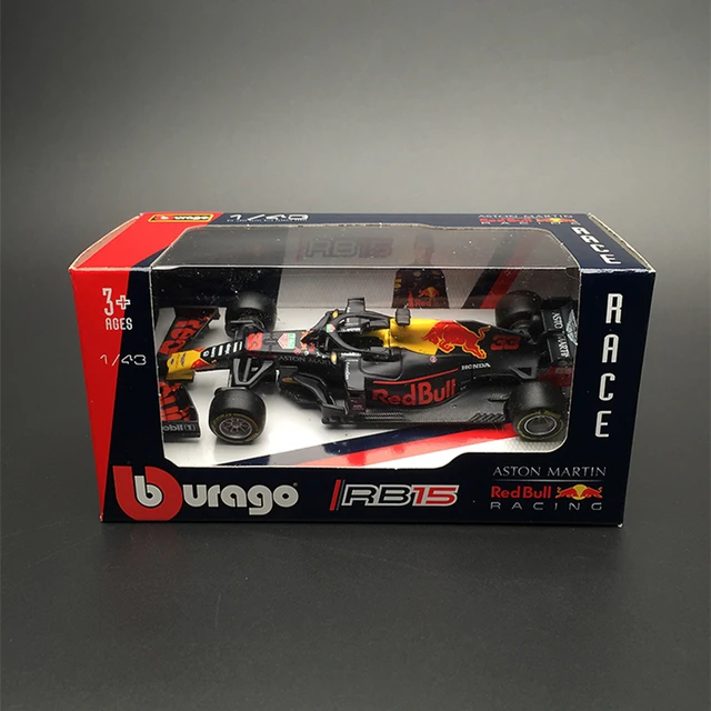 Burago 1:43 Red Bull Racing  RB15 33# RB13 RB14 model die-casting model car simulation car decoration collection gift toy 4