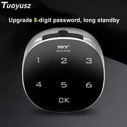 Fechadura da impressão digital caixa de jornal armários arquivo senha inteligente fechadura eletrônica sapato armário gaveta impressão digital senha bloqueio