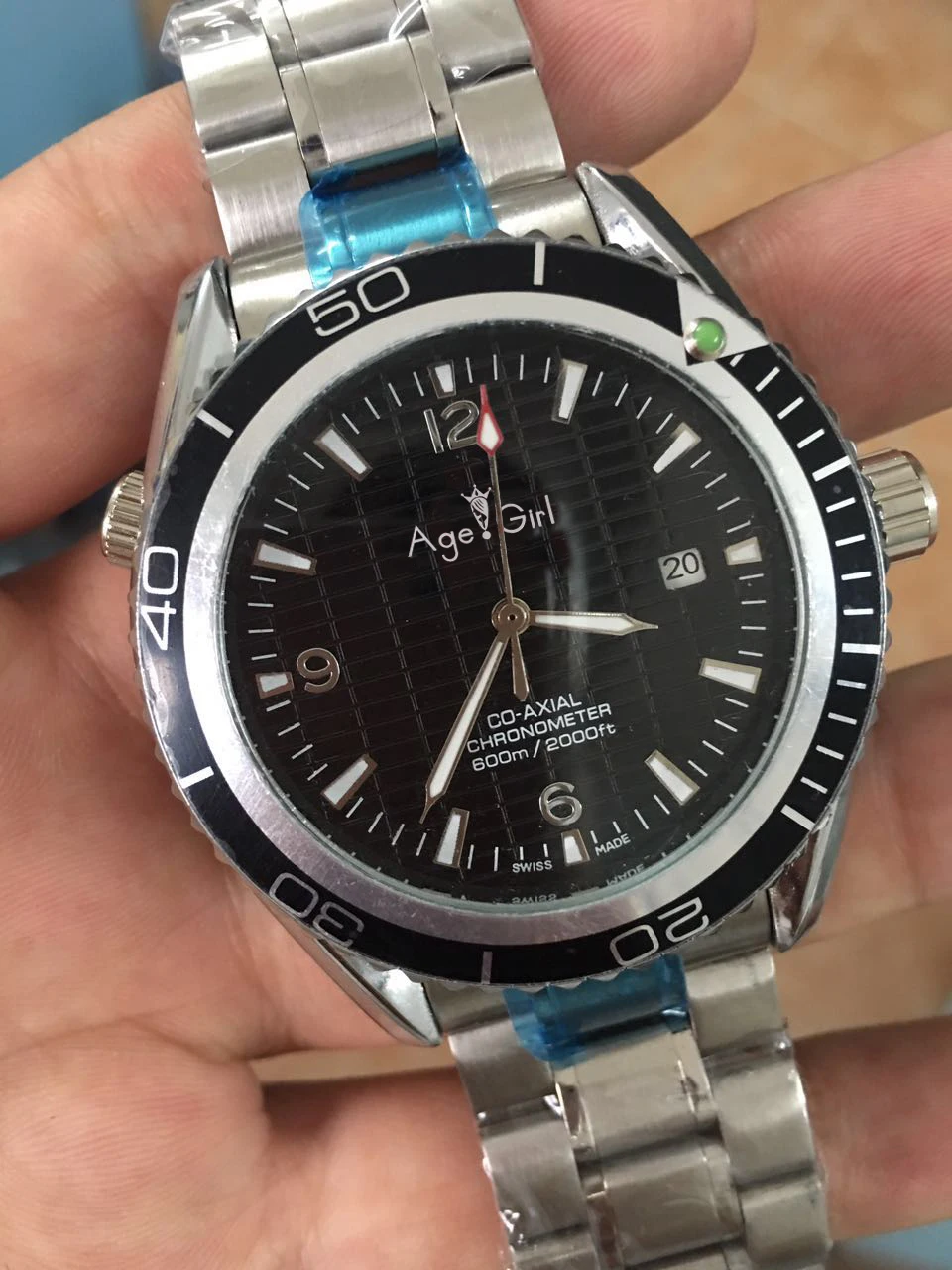 

Luxury Brand New Skyfall Dive Mens Sports Stainless Steel Black Blue Gents Automatic Mechanical Watches James Bond 007 Style